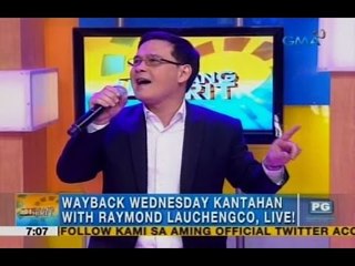 'Wayback Wednesday' morning kasama si Raymond Lauchengco | Unang Hirit