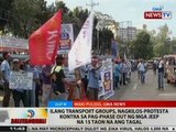 BT: Ilang transport groups, nagkilos-protesta vs. pag-phase out ng mga jeep na 15 taon na ang tagal