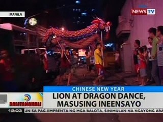 BT: Lion at dragon dance, masusing ineensayo