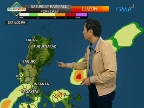 24 Oras: Amihan at tail-end ng cold front, magpapaulan sa ilang bahagi ng bansa ngayong long weekend