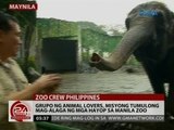 24 Oras: Grupo ng animal lovers, misyong tumulong mag-alaga ng mga hayop sa Manila Zoo