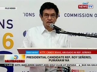 BT: Panayam kay Atty. Candy Rivas, abugado ni Rep. Señeres