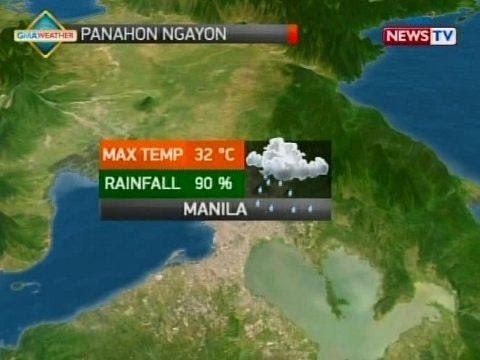 BT: Maalinsangang panahon at mahinang ulan, asahan sa NCR ngayong Biyernes