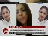 24 Oras: Maine Mendoza, nagbasa ng mean tweets sa kanya