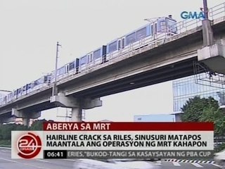 24 Oras: Hairline cracks sa riles, tanda raw na marupok na ang bakal ayon sa isang eksperto