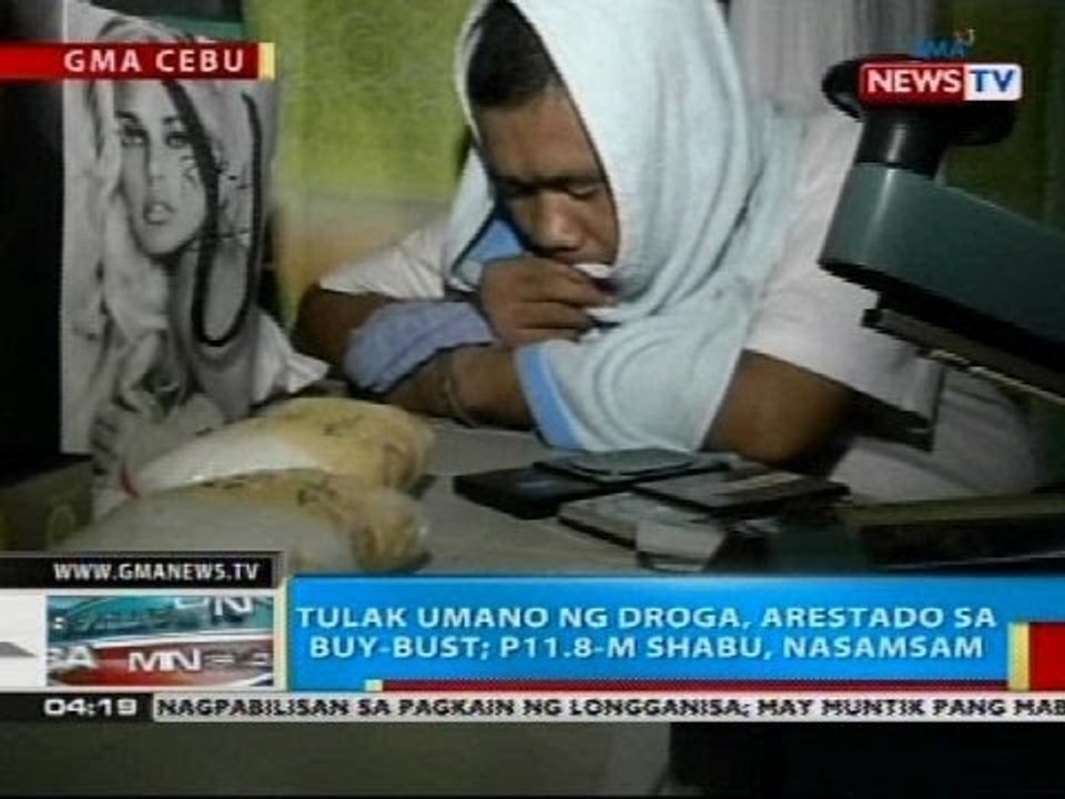 BP: Tulak umano ng droga, arestado sa buy-bust
