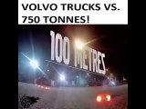 Volvo trucks vs. 750 tonnes!