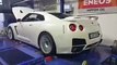 1390hp by 1.85bar on pumpgas! This Nissan GT-R spitting some serious flames on the dyno!