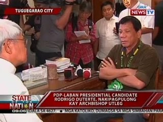 SONA: PDP Laban presidential candidate Mayor Rodrigo Duterte, nag-ikot sa Tuguegarao City, Cagayan