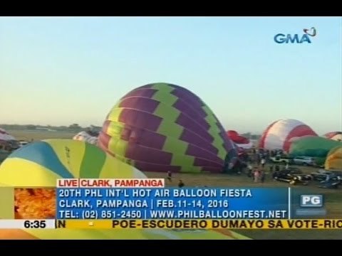 Mga hot air balloon na iba’t ibang hugis at laki, tampok sa isang pista sa Pampanga | Unang Hirit
