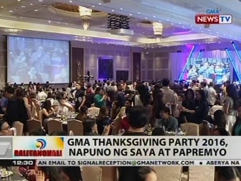 BT: GMA Thanksgiving Party 2016, napuno ng saya at papremyo