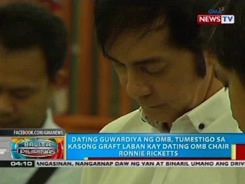 Dating guwardiya ng OMB, tumestigo sa kasong graft laban kay dating OMB Chair Ronnie Ricketts