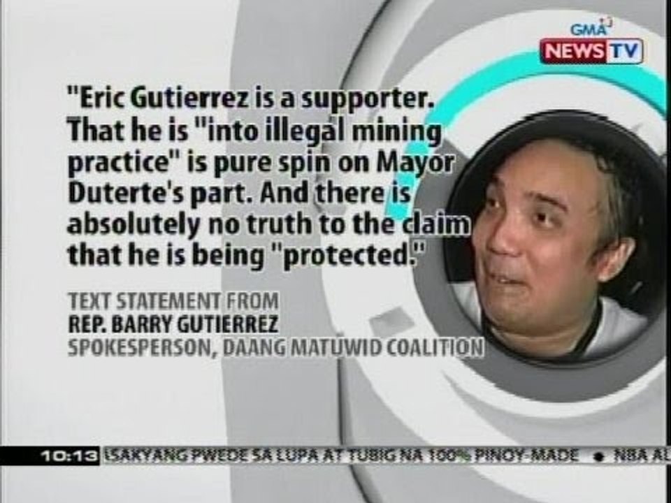 Alegasyong tumanggap si Roxas ng pabor mula sa mayamang minero, wala raw basehan