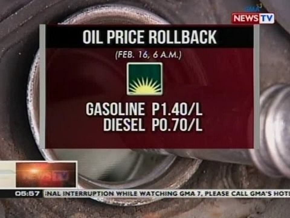 QRT: Oil price rollback