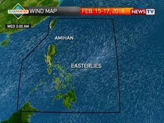 BP: Weather update as of 4:13 p.m. (February 15, 2016)