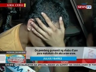 BP: Apat na tulak umano ng droga, arestado sa raid sa Cebu City; dalawang iba pa, nakatakas