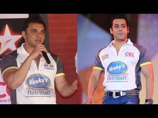 Sohail Khan Claims Salman Khan Would Not Play In CCL