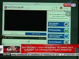 QRT: 360 degree livestreaming technology, ginamit sa unang PiliPinas Debates