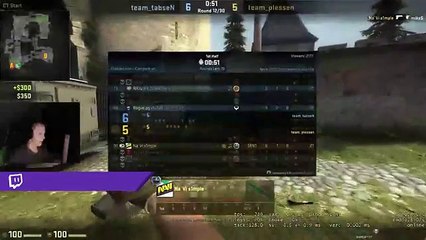 CS:GO - When you spectate s1mple ...