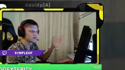 CS:GO - s1mple spectates Flusha things