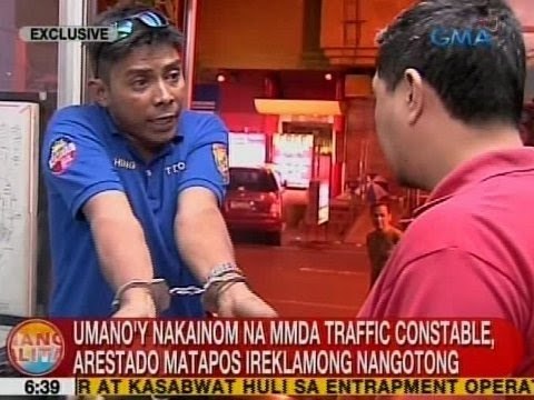 UB: Umano'y nakainom na MMDA constable, arestado sa Mandaluyong matapos ireklamong nangotong