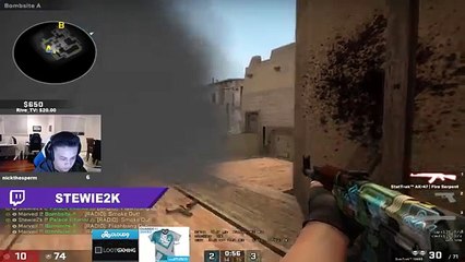 CS:GO - STEWIE2K TEAM GETS DESTROYED BY TARIK