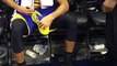 an Tries to Steal Signed Steph Curry Shoes from Little Kid 02