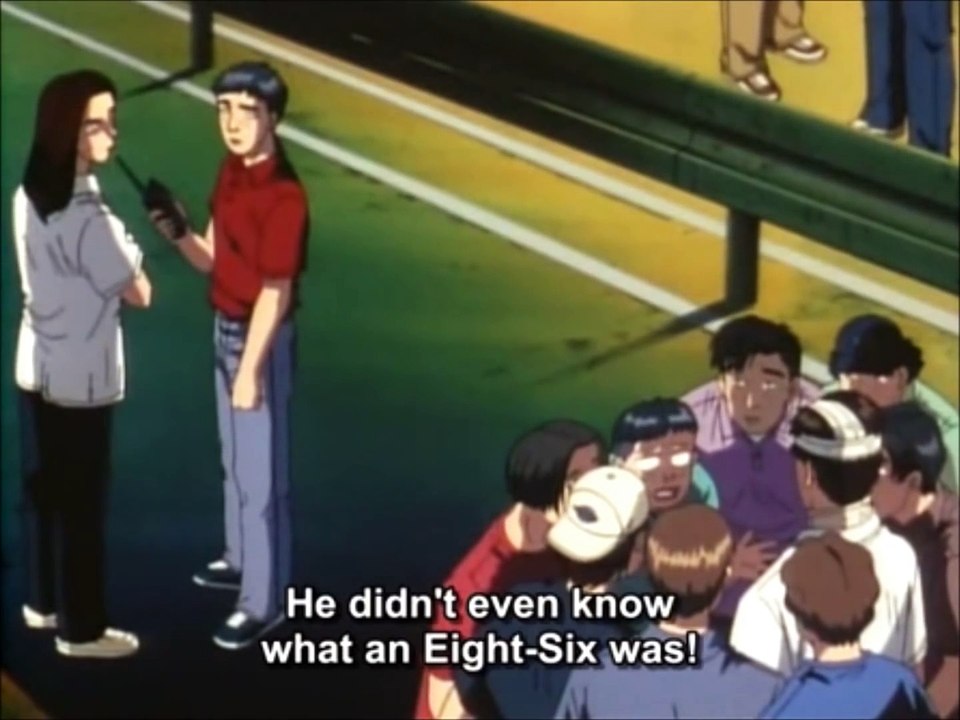 Initial D AE86 vs FD3S