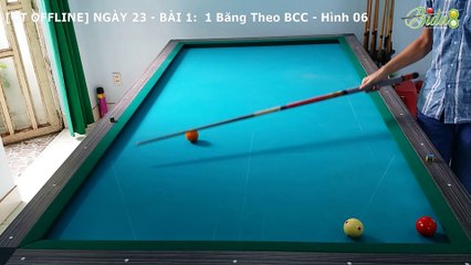 [bida8.vn] Ngày 023 - Bài 1 - 1 Băng Theo Phương Pháp Bảng Cửu Chương - Hình 06