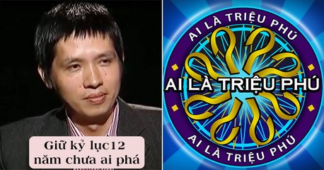 Không nghe lời vợ, chàng trai lập kỷ lục chưa từng có trong suốt 12 năm của ‘Ai là triệu phú’