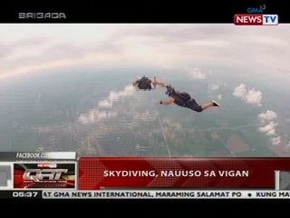 QRT: Skydiving, nauuso sa Vigan City
