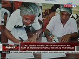 QRT: Accessible voting center at polling place para sa indigenous people, inilunsad ng Comelec