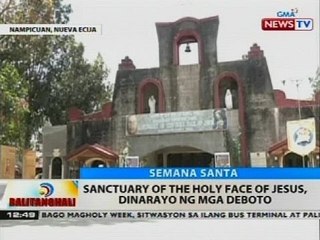 BT: Sanctuary of The Holy Face of Jesus, dinarayo ng mga deboto