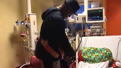 WATCH: Cam Newton’s Sweet Hospital Visit