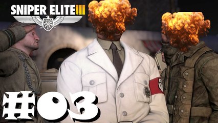 HIS FACE EXPLODED!!! | Sniper Elite 3 | Part 3