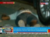 BP: Lalaking nakulong dati dahil sa iligal na droga, patay matapos pagbabarilin sa Davao City