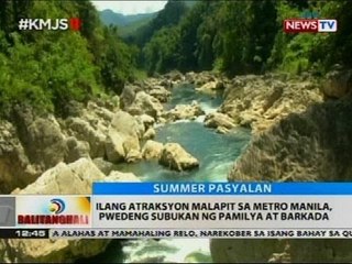 BT: Ilang atraksyon malapit sa Metro Manila, pwedeng subukan ng pamilya at barkada