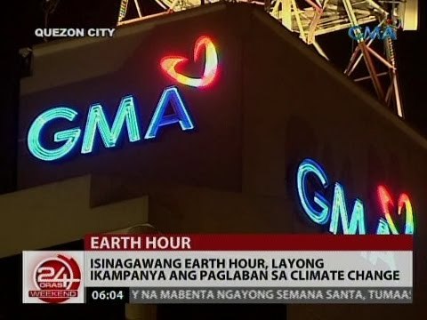 24 Oras: Isinagawang earth hour, layong ikampanya ang paglaban sa climate change