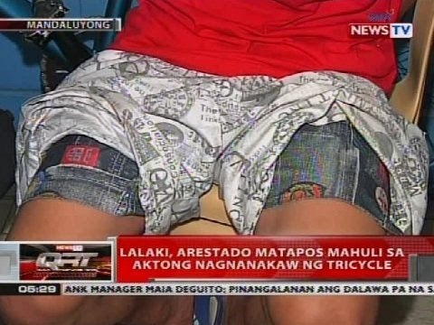 Lalaki, arestado matapos mahuli sa aktong nagnanakaw ng tricycle