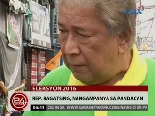 24 Oras: Rep. Bagatsing, nangampanya sa Pandacan