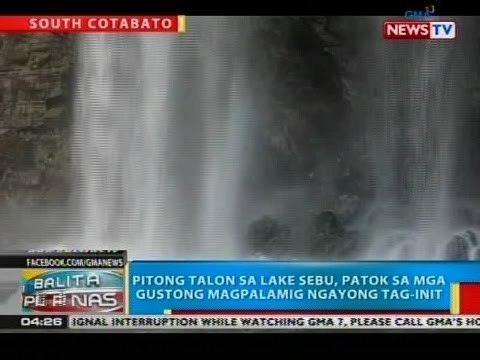 BP: Pitong talon sa Lake Sebu, South Cotabato, patok sa mga gustong magpalamig ngayong tag-init