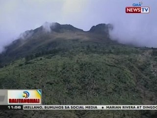 BT: Daan-daang turista, inilikas kasunod ng sunog sa Mt. Apo