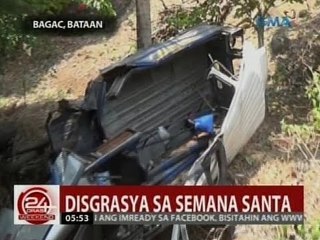 24 Oras: 22 magkakamag-anak, sugatan matapos mahulog sa sapa ang sinasakyang jeep