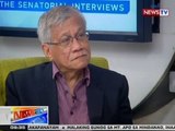 NTG: Oplan e-Leksyon: The senatorial interviews: Walden Bello