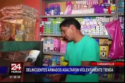 Delincuentes armados asaltan violentamente tienda en Carabayllo