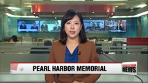 Japanese PM Shinzo Abe makes historic visit to Pearl Harbor