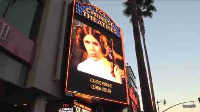 Muere Carrie Fisher, la inolvidable princesa Leia de Star Wars