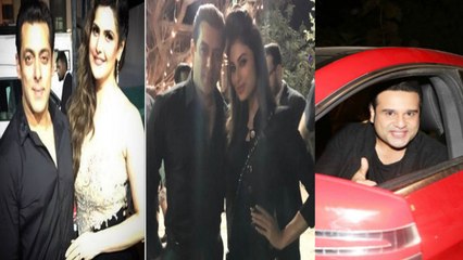 Bollywood Celebs At Salman Khan's 51st Birthday Party