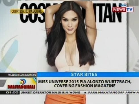 Miss Universe 2015 Pia Alonzo Wurtzbach, cover ng fashion magazine