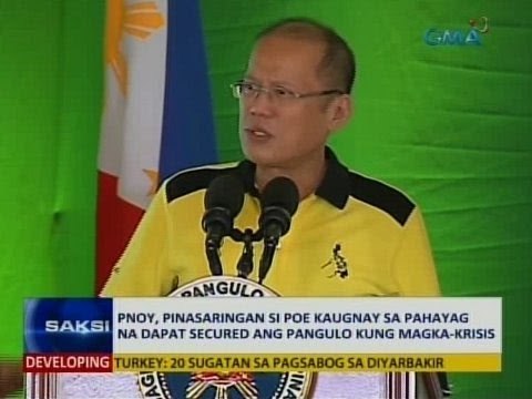 SAKSI: PNoy, pinasaringan ang mga kalaban ni Mar Roxas